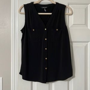 Black tank top